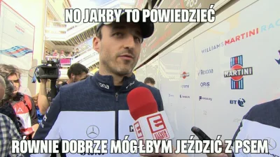 Tommeister - Wypowiedź Roberta po wyścigu 
#f1