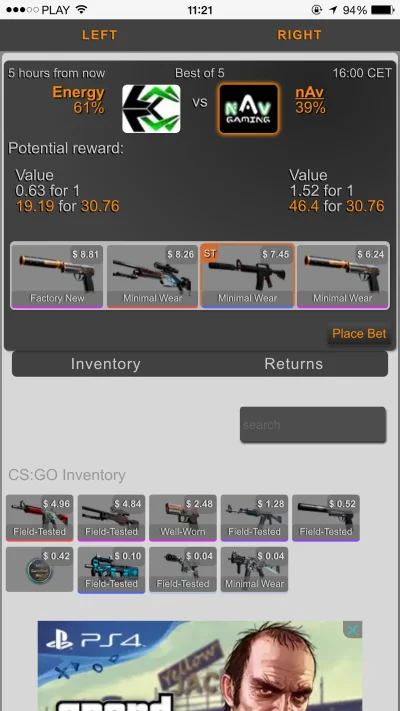 Matipiotr - #csgolounge Które wybrać? #csgobets