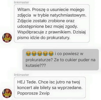 M.....k - No bezczelna ( ͡° ͜ʖ ͡°)

___
#bekazrapsow #martalinkiewicz ##!$%@? #ted...