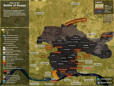 chinskizwiad - Ładna, świeża mapa z Rakki 
#syria #bitwaorakke