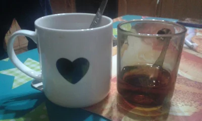truskawaa - @ecco właśnie pijemy walentynkową herbatkę. Skusimy się na piwko z zelkam...