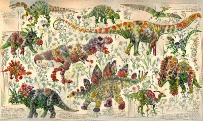 rozoom - "I used deep learning to cross a book of dinosaurs X a book of flowers."

ht...