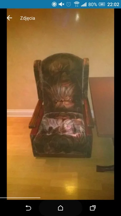 Lakom1907 - Czy tylko ja widzę jakieś zło w tym fotelu?
#olx