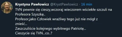 grim_fandango - TVN zabił Szyszkę, taka narracja Krystyny
#polityka #4konserwy #neur...