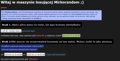 bimbadil - No i mamy zwycięzcę!
Żeby było sprawiedliwie. Czekam aż Blaskun się odezw...