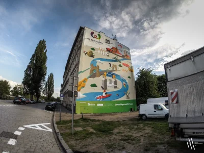 MiejscaWeWroclawiu - Nowy mural z okazji The World Games powstał we #wroclaw w okolic...