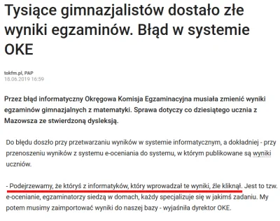 paszosky - Ach ci informatycy, mają tylko siedzieć i klikać w komputer, a nawet tego ...