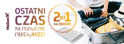 tomaszs - Hej, do 17.08.19 trwa promocja 2 ebooki w cenie 1!. Między innymi 'Dane i G...