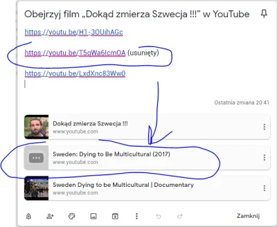 Stefcio81 - Polecam kopiować materiał na inne serwery. Youtube skutecznie usuwa nawet...