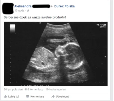 jestagrest-niema - Niezadowolona klientka ( ͡° ͜ʖ ͡°) #facebook #durex #rozgoryczenik...