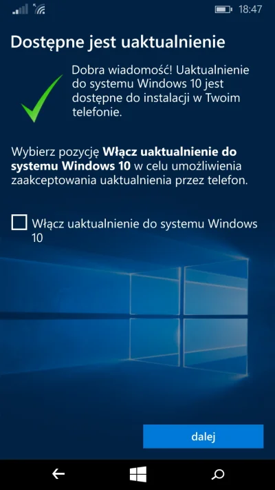 Zsefff - #lumia #lumia735 #wp10 właśnie wyskoczyła mi aktualizacja do win 10 w linii ...