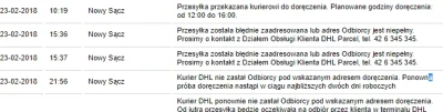 ZDENBUxCHADA - Zamów opony z wysyłką kurierską DHL
Kurier dzwoni i pyta gdzie dokład...