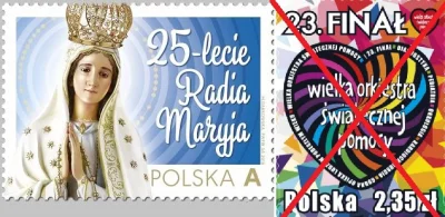 saakaszi - Warto dodać że w tym roku Poczta Polska zrezygnowała ze znaczka wośp z oka...