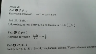 p.....a - Mirko pomóż z dowodem :( 25 zad. #matura #matematyka