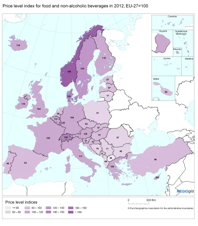 mborro - @BogusSnob: Wbrew pozorom wpływ wprowadzenia euro na ceny jeśli był to nie b...