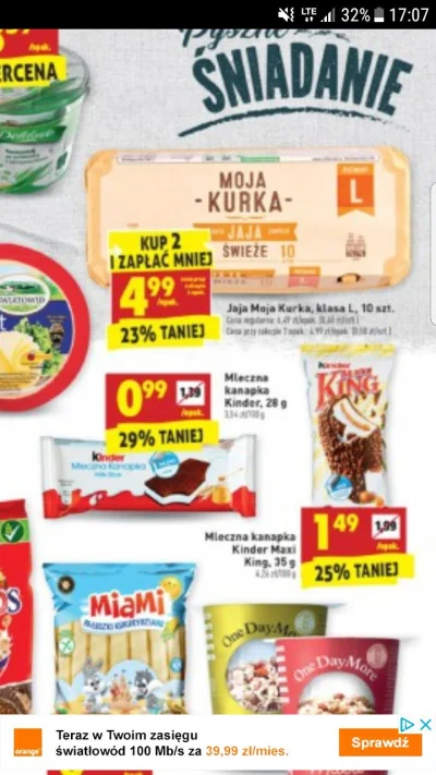 Alicjas45 - Mleczna kanapka i maxi king na promocji w biedronce 乁(♥ ʖ̯♥)ㄏ #kinder #bi...