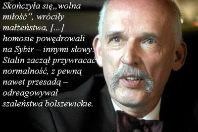 f.....o - Homosie na Sybir - wraca normalność. #bekazkorwina #korwinnadzis #januszkor...