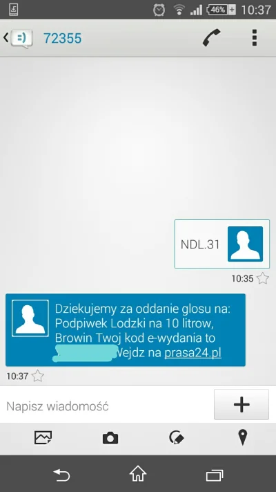 Nicy - @Browin!!!
A że Was bardzo lubię, a podpiwek jest przepyszny, to poleciało 15 ...