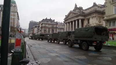 u.....r - Centrum #bruksela dziś rano. A więc #wojna ? 

#belgia #terroryzm