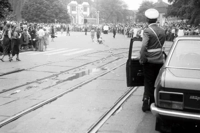 debenek - Zdjęcie z wizyty papieża w 1979 w #krakow 

foto z archiwum domowego
#fo...