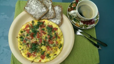 wiktusser - #sniadanie #gotujzwykopem true omlet