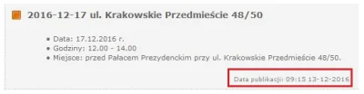 z.....x - Ciekawostka, dzisiejsza manifestacja pod Pałacem została zgłoszona już 13 g...