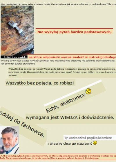 SystemHalted - Ehh... Elektronicy. Coraz więcej amatorów się pcha do zabawy, mam nadz...