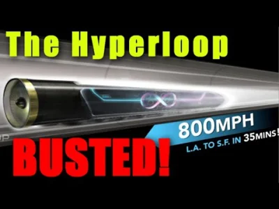Transhumanista - Hyperloop = zakop, dopóki nie pokażą chociaż 1km odcinka testowego.