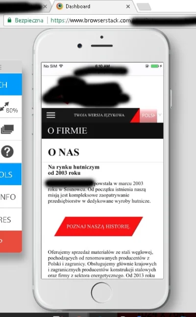 krzysztofu - #webdev #css Hej mirki nie ogarniam tego #iphone mam style do zwyklego s...