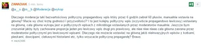 m.....6 - @GordonLameman: Dlaczego usuwasz wpisy? Myślisz, że @moderacja nie ma wgląd...