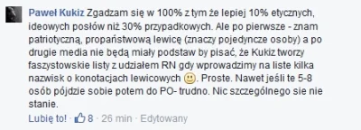 grim_fandango - Co o tym myślicie? Bo jeśli Kukiz nie będzie brał całych związków, a ...