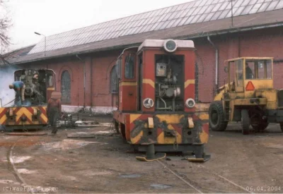 KapralWiaderny - Złomowanie lokomotyw Lxd2 365 i Lxd2 368 na terenie Warsztatów Napra...