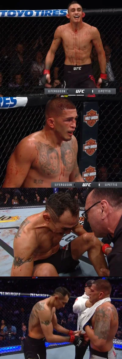 gramwmahjonga - Plusujcie walkę roku i to, co jest piękne w MMA!

Oto Tony Ferguson...