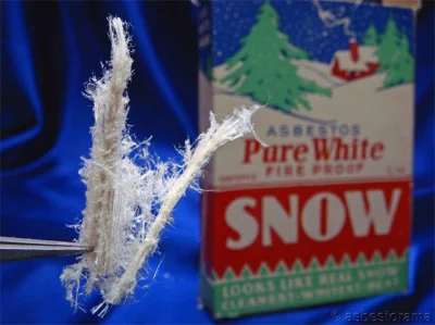 m.....0 - W latach 1930ch w USA sprzedawano azbest jako sztuczny śnieg na choinki