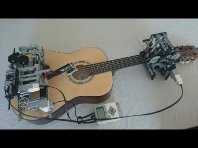 pablosik - Plusujcie robota z Lego grającego na gitarze!
#ciekawostki #robotyka