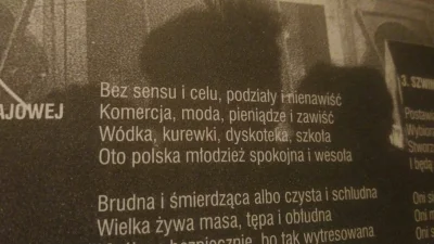 R.....S - A wy co droga młodzieży?
Spokojnie i wesoło?

#dezerter #punk #poezja