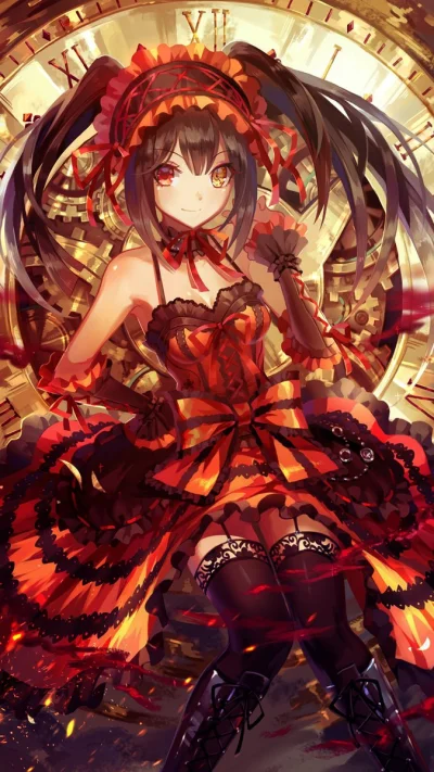 l.....f - #randomanimeshit #datealive #kurumitokisaki #tokisakikurumi #zakolanowkiani...