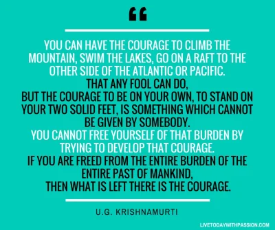 W.....9 - #filozofia #duchowosc #odwaga #ugkrishnamurti