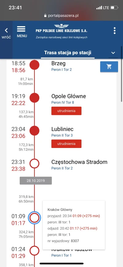 Mathouse88 - PKP to gunwo jakich mało. 
4.5 godziny opoznienia na trasie Wroclaw Glow...