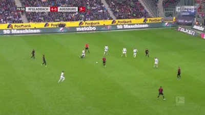 S.....T - Florian Niederlechner, Borussia Mönchengladbach 4:[1] Augsburg
#mecz #golg...