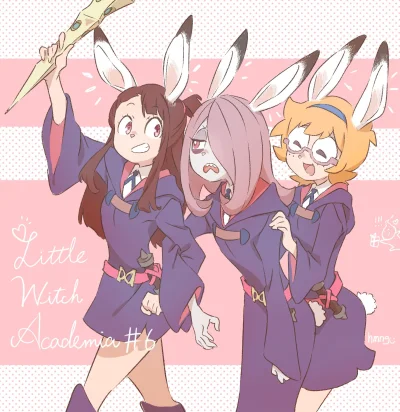 E.....a - #randomanimeshit #littlewitchacademia #kagariatsuko #sucymanbavaran #lottey...