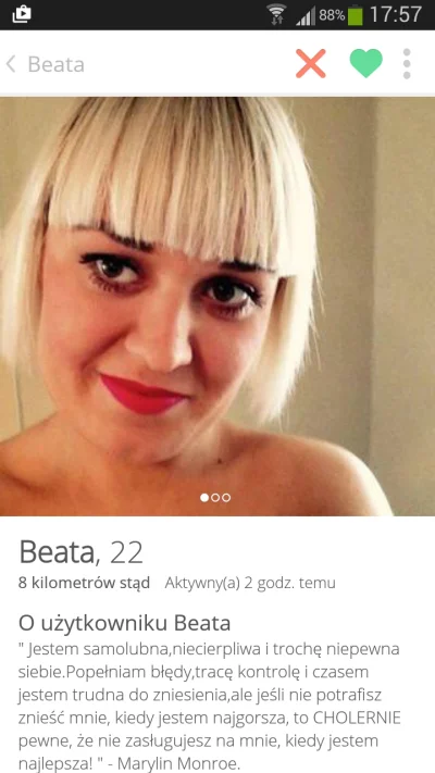 Krakatoa - To na początek pani z nieśmiertelnym już opisem

#thebestoftinder #tinde...