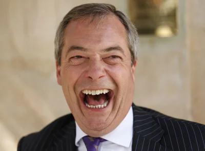 j.....k - A gdzie Farage, zbawca Europy, idol Wypoku i pogromca lewactwa? XDDDDDDDDDD...
