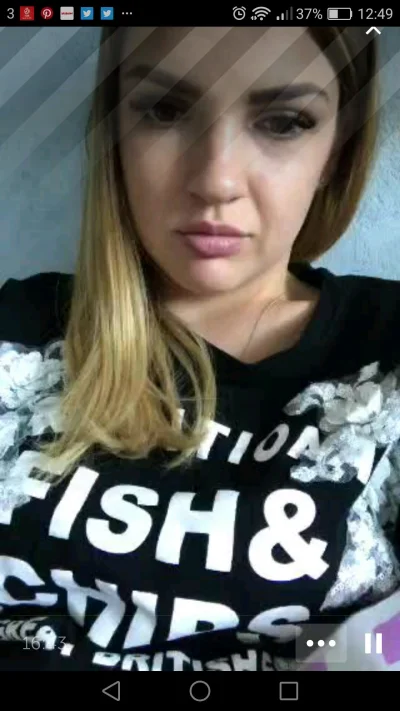 P.....d - Taka śliczna laska nadaje live na Periscope z Ukrainy i biedna ma na sobie ...