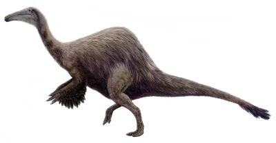 CrazyDino - Kolejna hipotetyczna rekonstrukcja [Deinocheirus_], na podstawie najnowsz...