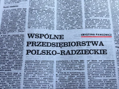 Klofta - A taki tam tekst złotoustej Krystyny z 87r
#polityka