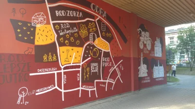 Iudex - Taka ciekawostka: mural w bramie przelotowej przy Gdańskiej.
#wroclaw #olbin ...
