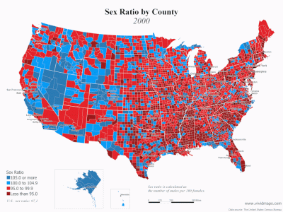 Lifelike - #usa #demografia #mapy #kartografiaekstremalna #gif #graphsandmaps