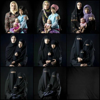 Tetta - Jak zmieniła się #moda islamskich #rozowepaski w ciągu ostatnich kilkudziesię...