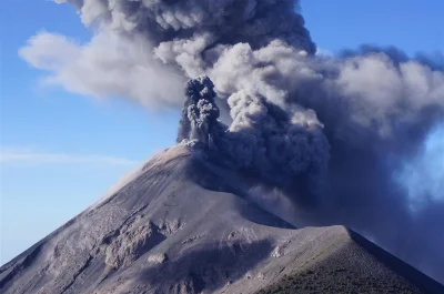 ramirezvaca - Wulkan Fuego Gwatemala zdjęcie z 2018 jeszcze przed wybuchem, zrobione ...